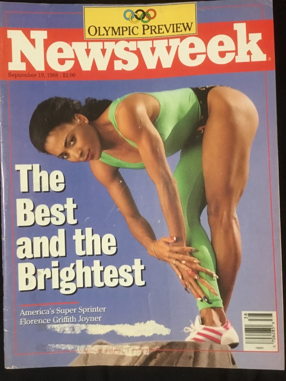 Newsweek (Florence Griffith Joyner Cover) September 19, 1988